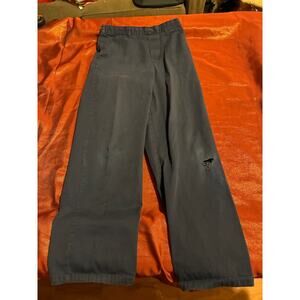 French Toast Pants Womens 20 Relaxed Navy School Uniform Straight Leg Hole